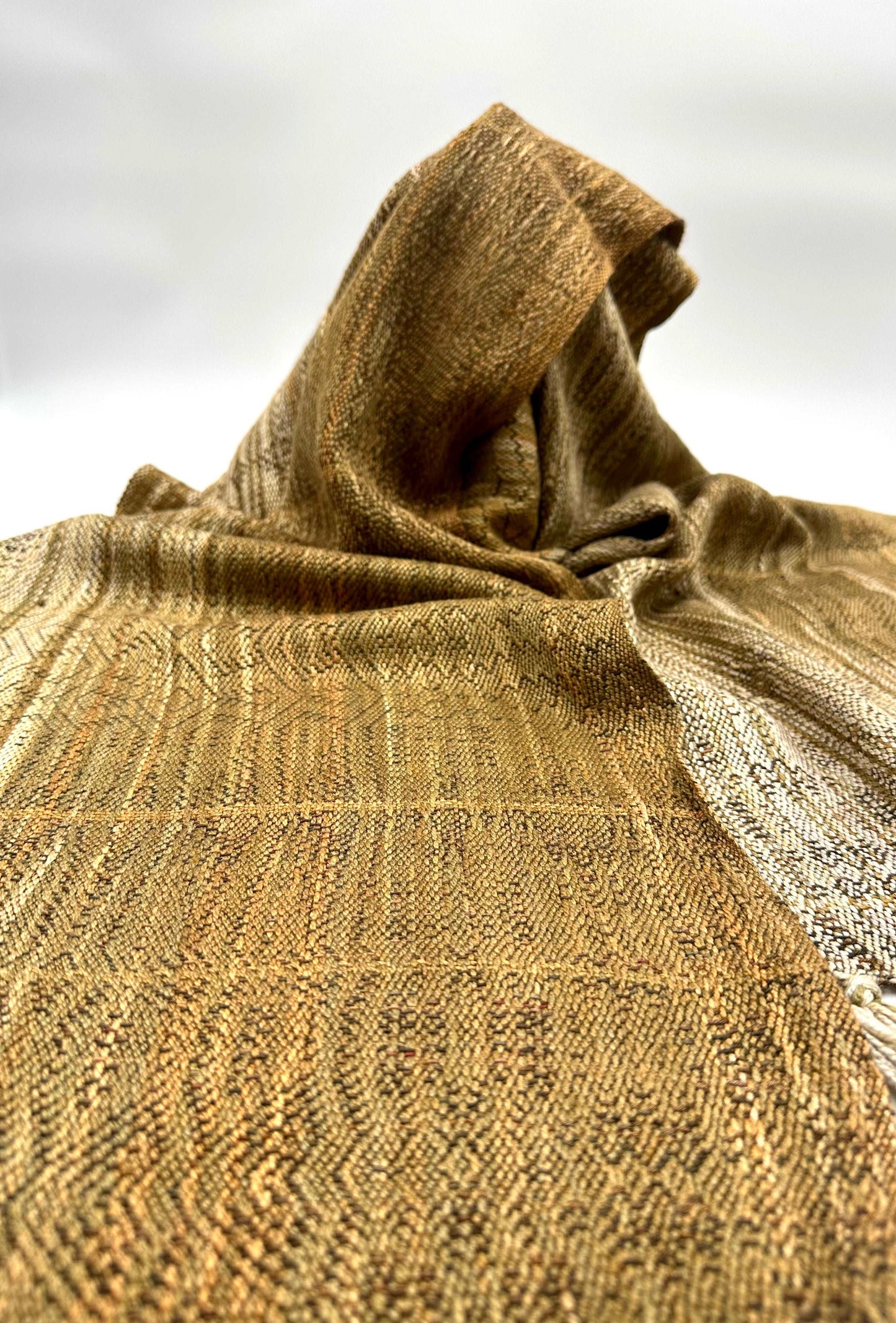 warm toned womens handwoven scarf